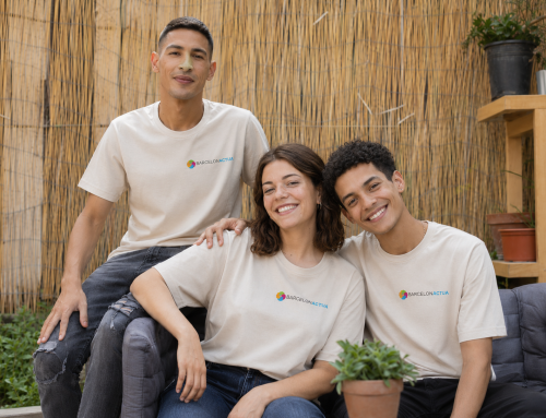 Garment Printing colabora con BarcelonActua en la creación de sus nuevas camisetas personalizadas